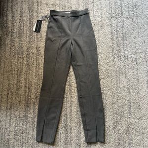 NWT Babaton Cassatt High Slim Heather Ionic Grey Pants Size 2